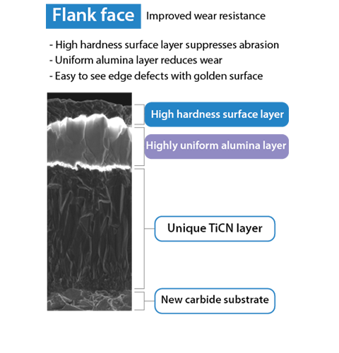 CA115P CA125P flank face